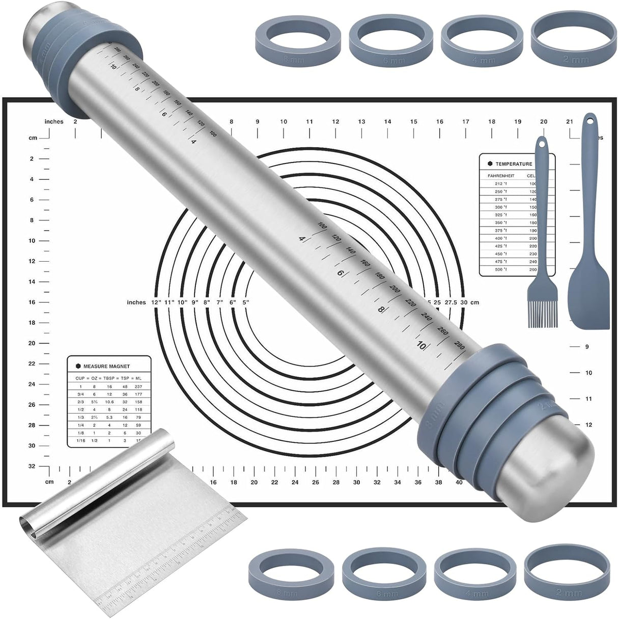 Bakset kavel matta och degspade - sparklar.se