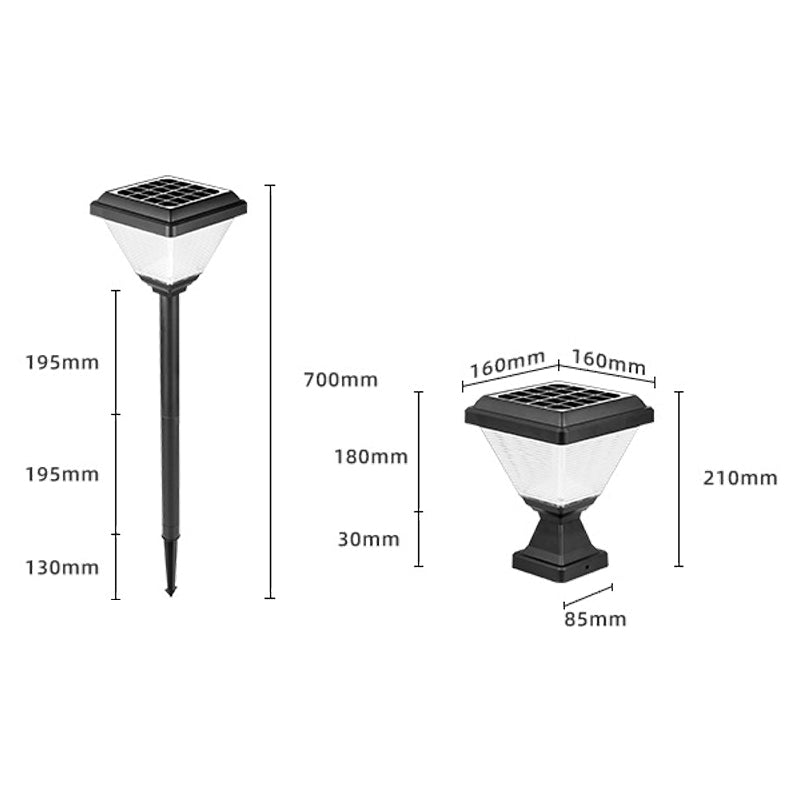 Solcellsdriven trädgårdslampa - sparklar.se